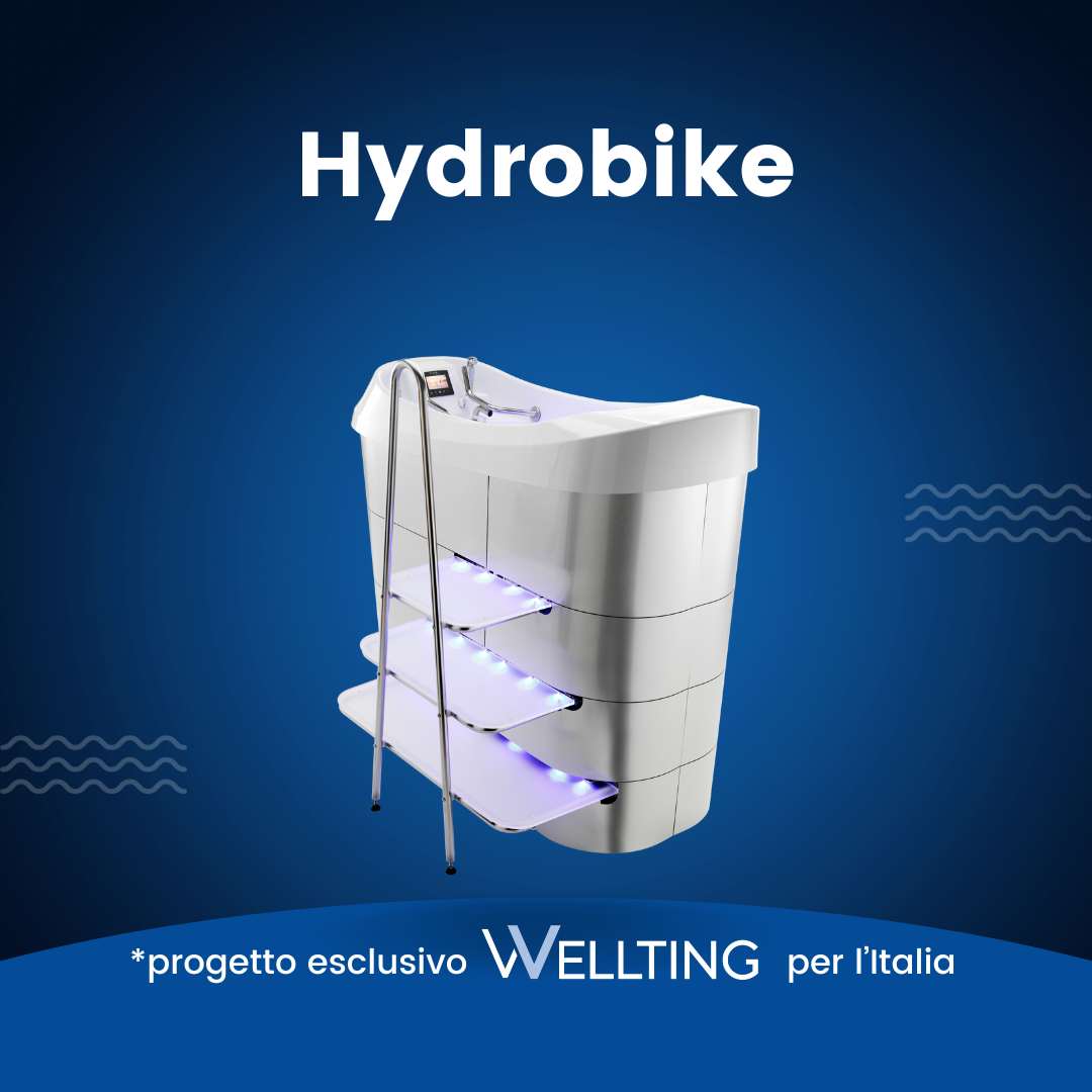 hydrobike progetto esclusivo wellting italia